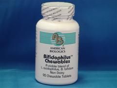 Bifidophilus (90 chew tabs) American Biologics